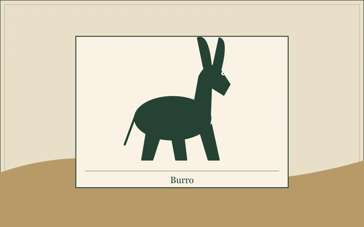 Ilustração original para Grupo Burro: a voz por trás da fantasia: composição em tinta verde e papel.