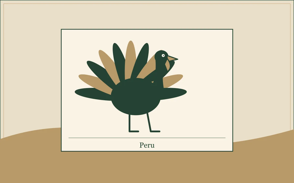Ilustração original para Grupo Peru: a figura que pede uma segunda olhada: composição em tinta verde e papel.
